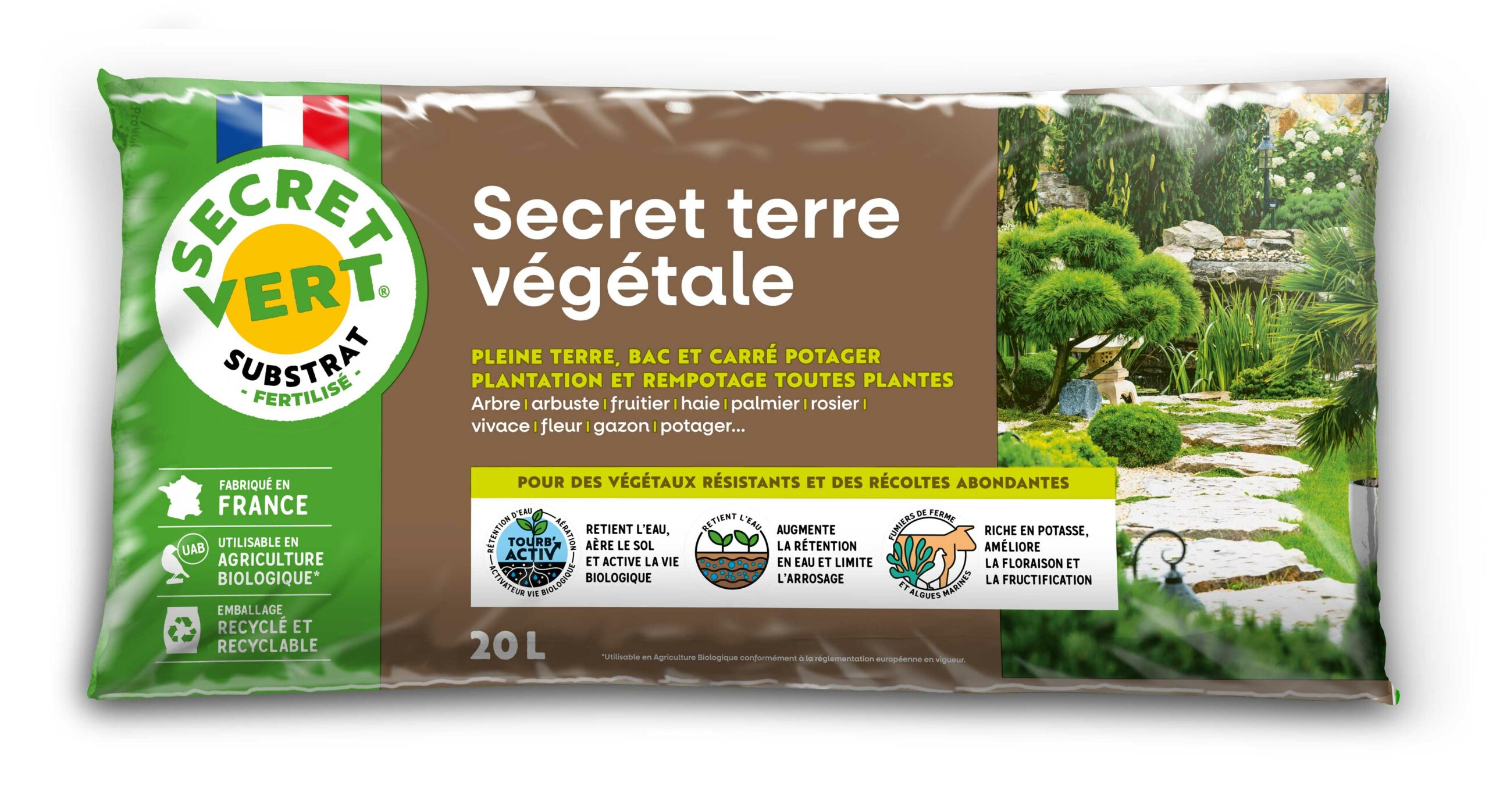 secret terre végétale 20l 3285881802555