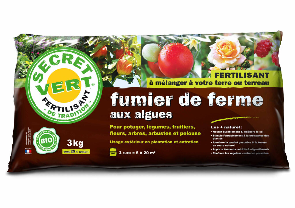 Fumier de ferme + algues