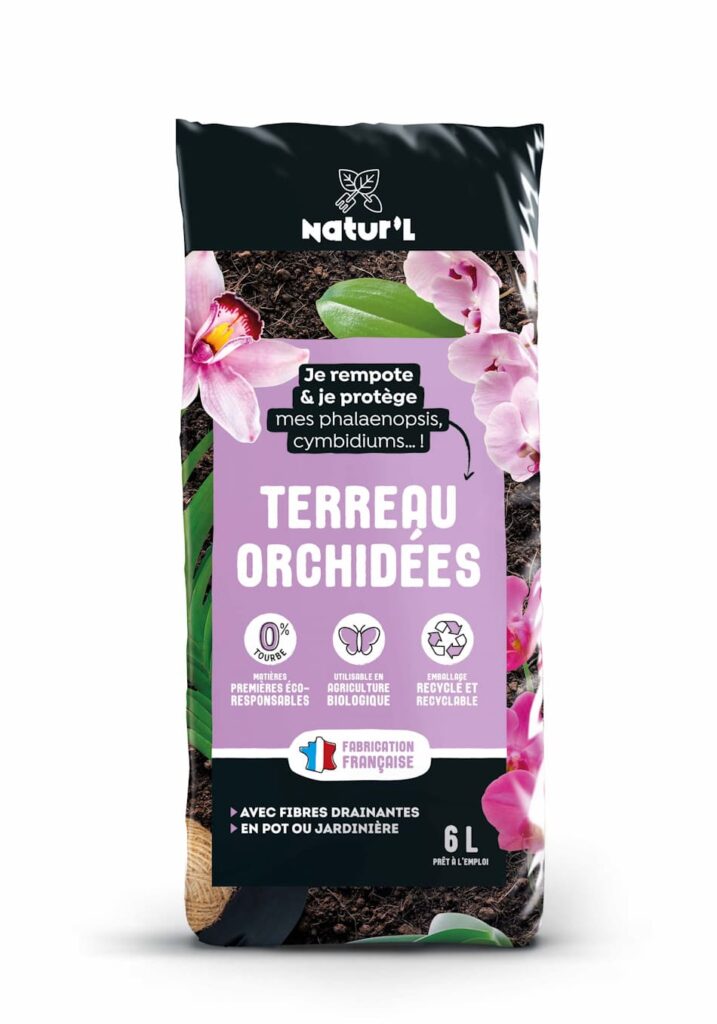 Terreau orchidees